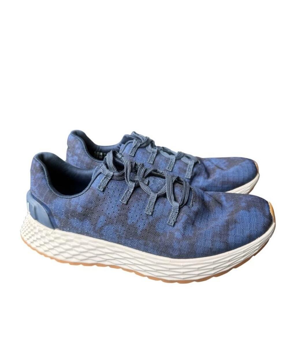 NoBull Ripstop Runner Blue Black Camo Women size 7